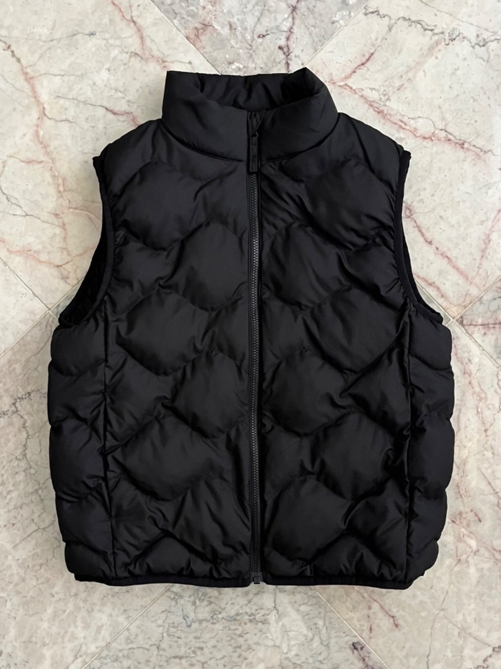 Uniqlo Kids PUFFTECH Washable Puffer Vest Black Size 7-8